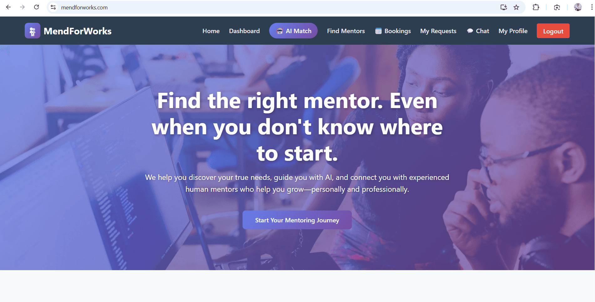 MendForWorks screenshot